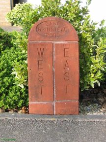 Greenwich Meridian Marker; England; West Sussex; East Grinstead